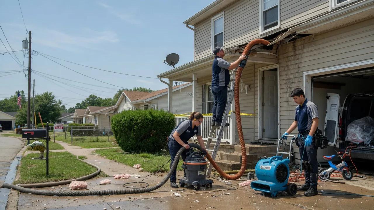Water Damage Restoration in Kansas, IL near me